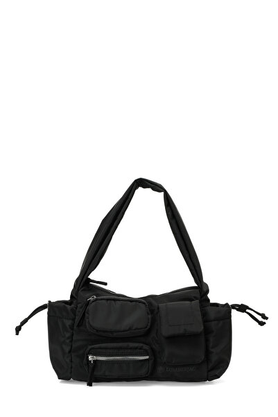 lumberjack Prst Cok Pocketed Omz 6Fx Black Women Shoulder Bag