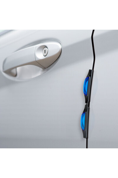 MNC Protector universal pentru margini uși - albastru, retroreflectorizant - ...