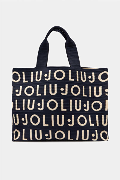 liu.jo Liu Jo L Tote Knitted Logo Kadın Mini Omuz Çantası