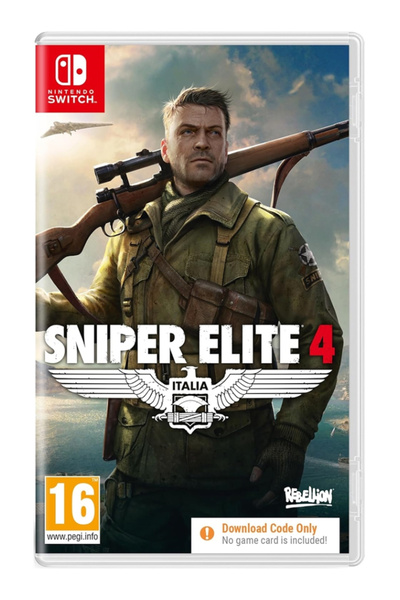 Rebellion Sniper Elite 4 (Код в кутия) - NSW