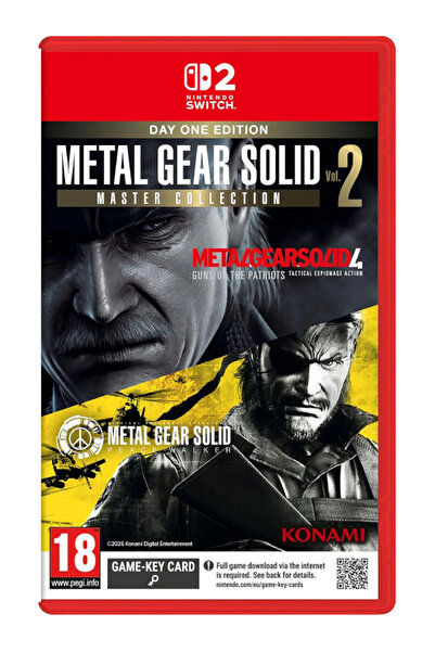 KONAMI Metal Gear Solid Master Collection Τόμος 2 - Έκδοση Πρώτης Ημέρας - NSW 2