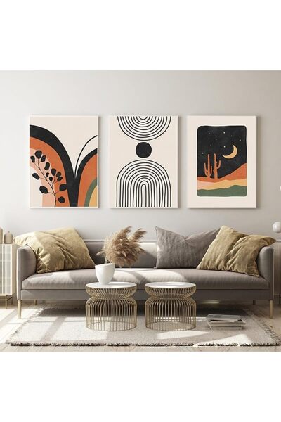 epoka EPOKNQ Abstract Poster Wall Art 3buc – Boem 40x60cm