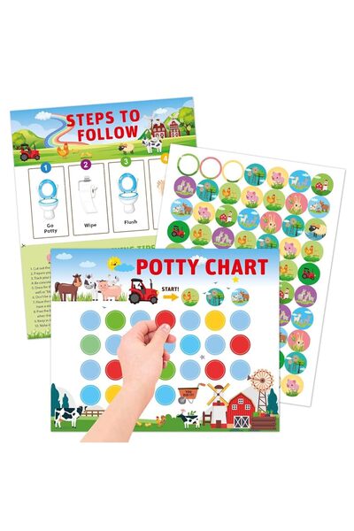 Arabest Potty Training Chart for Toddler,for Potty Training, Reward Sticker C...