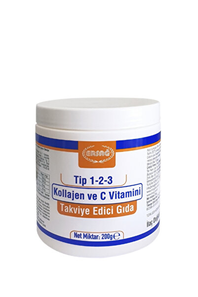 Ersağ Tip 1-2-3 Kollajen ve C Vitamini