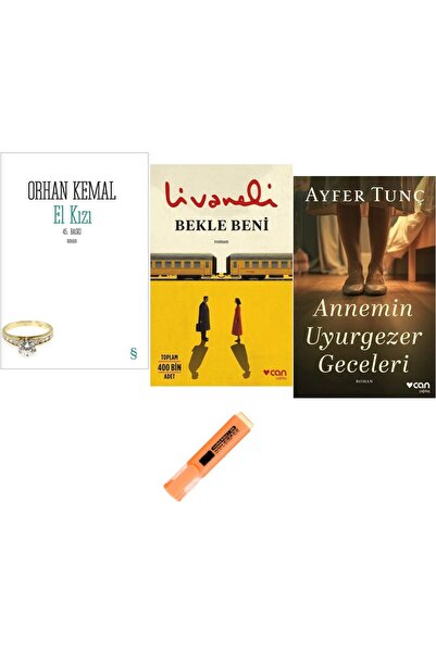 Epsilon Yayınevi El Kızı + Bekle Beni + Annemin Uyurgezer Geceleri / 3 Kitap ...
