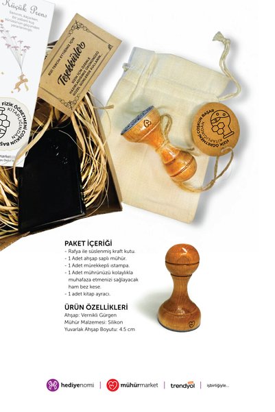 HEDİYENOMİ Mühürmarket > Physics Teacher Book Seal - Ex-Libris - Book Stamp > Mmogr-015