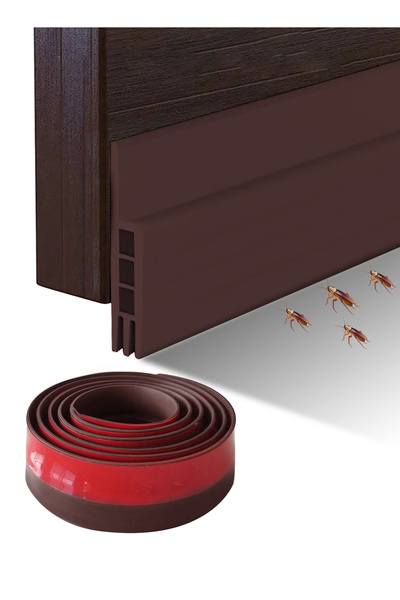 L&Wen Door Draft Stopper, Weather Stripping Door Seal, Self-Adhesive Soundpro...