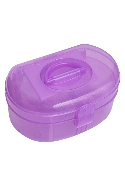 Lila Rossa Geanta din plastic pentru cosmetice, Lila Rossa, cu oglinda, violet