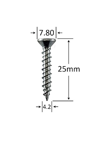 Gray Square Surub Cu Filet HI-LOW 4.2x25 - 500buc/cutie