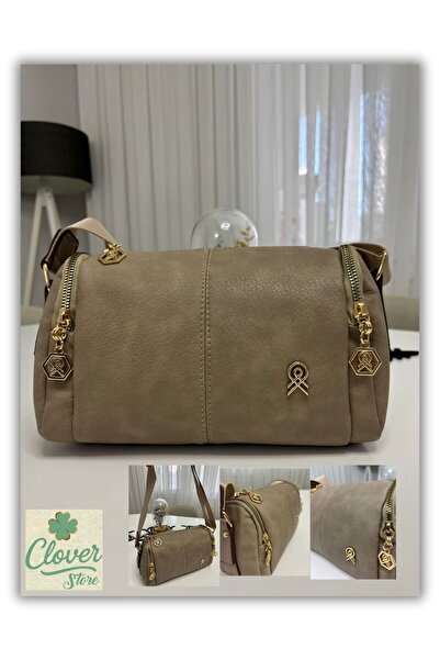 Store Kadın Şık Rahat ve Spor Omuz Çantası Casual Çok Cepli