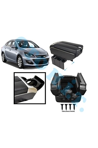 OTO H.İ.T. OPEL ASTRA J UYUMLU KOL DAYAMA KOLÇAK USB'Lİ BARDAKLIKLI ÇİFT AÇIL...