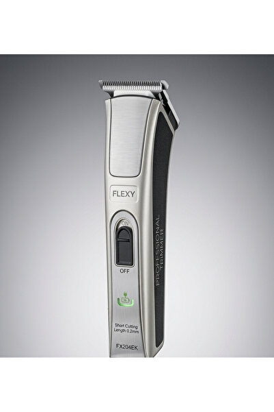 flexy ماكينة تشذيب الشعر الاحترافية FX204EK: أداة تشذيب شعر لاسلكية بشفرة دقي...