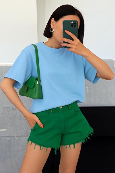 BENROMA Plain Oversize Unisex T-Shirt Yb4