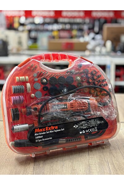 Max Extra Max-Extra Mini Taşlama Seti 211 PCS