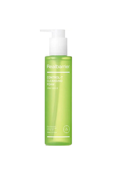 Real Barrier Control-T Cleansing Foam Spuma de curatare pentru ten gras 200 ml