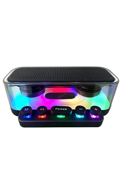 Generic ⌨️ لوحة مفاتيح ميكانيكية كلاسيكية مع مكبر صوت بلوتوث – إضاءة RGB وباس