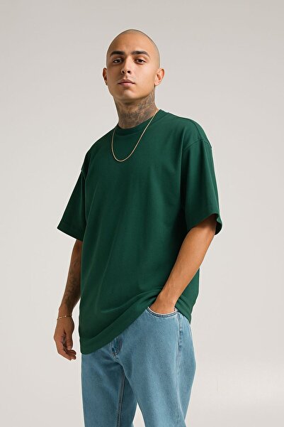 E-ROMA Plain Oversize Unisex T-Shirt Yb3