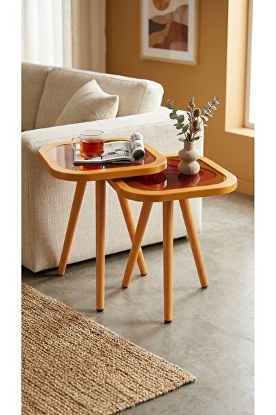 Atölye Ovo Vortex 2'li Zigon Seti (Cam Üst Yüzey)