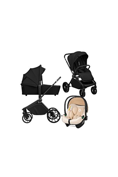 Lionelo Carucior 3 in 1, Lionelo, Mika Plus, Cu scoica auto Bej testata ADAC,...