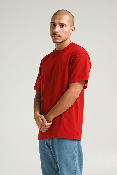 BENROMA Plain Oversized Unisex T-Shirt Yb5
