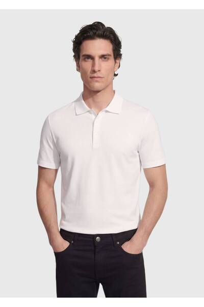 Ramsey Gri deschis simplu cu amestec de bumbac tricou