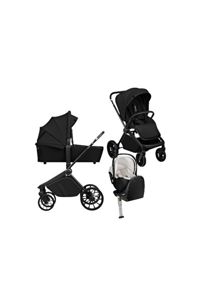 Lionelo Carucior 4 in 1, Lionelo, Mika Plus, Cu scoica auto Moxie Bej, Revers...