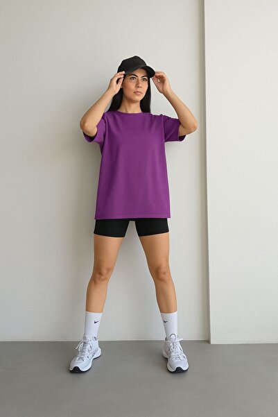 BENROMA Plain Oversized Unisex T-Shirt Yb1