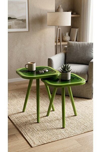 Atölye Ovo Vortex 2'li Zigon Seti (Cam Üst Yüzey)