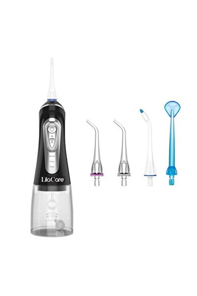 Lila Care Irigator oral Lila Care, portabil, USB, jet de apa dentar, 3 moduri...
