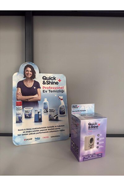 Quick&Shine Akım Korumalı Priz ve temizlik seti