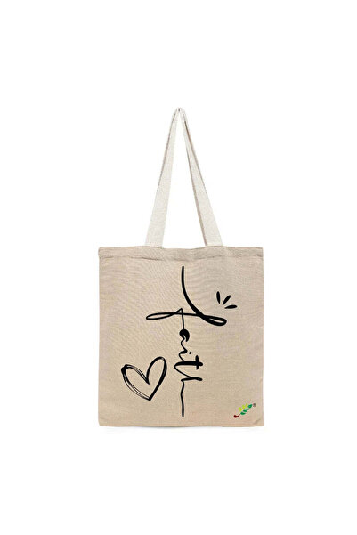 BYFT Tote Bag - Printed Stylish Carry-All Cotton Tote Set of 01