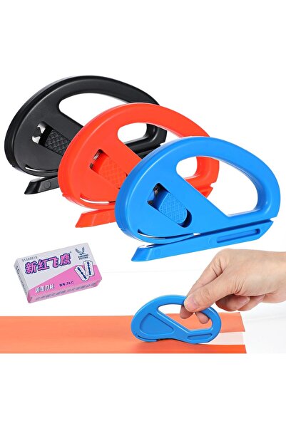 Arabest 3Pcs Wrapping Paper Cutter with Replaceable Blades, Sliding Gift Wrap...
