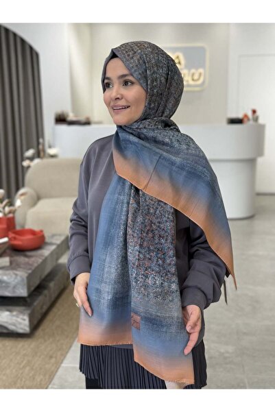 La Boutique Eşarp Güz Yaz Serinliği Organik Desenli Şal