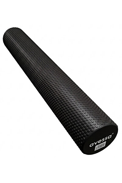 AVESSA AFR‑90x15 Masajlı Uzun Foam Roller - Siyah