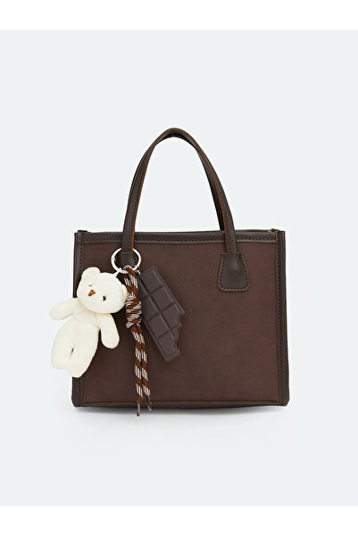 LC Waikiki Lcw Accessories Girl with Brown Accessories Clutch Bag