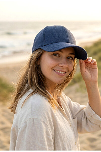 LAGRANZE Pălărie de baseball pentru femei Paper cu textură de paie Pălărie ca...