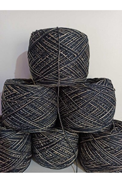 İPEK YÜN İPLİK DÜNYASI Koton (Mercerizat Italian) Fir de tricotat (Albastru î...