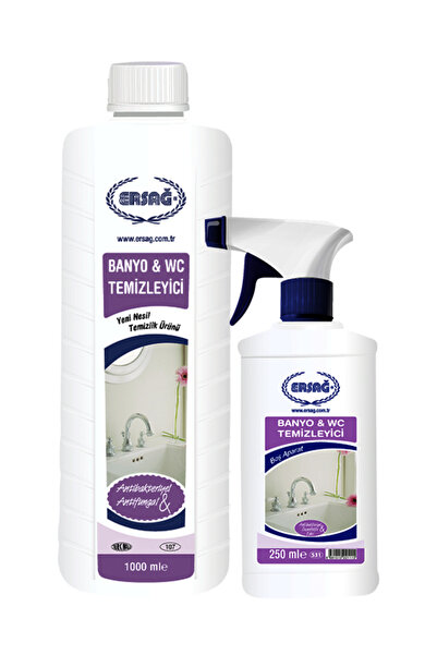Ersağ Aparatlı Banyo Wc 1000ml