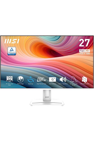 MSI شاشة ألعاب ومكتب PRO MP275W E2 مقاس 27 بوصة بتقنية IPS ودقة 1920 × 1080 (...