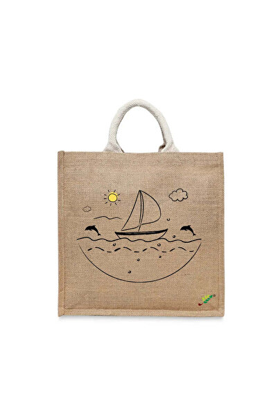 BYFT حقيبة تعليقة - حقيبة تسوق قطن أنيقة متعددة الاستخدامات مطبوع أحلام المحي...