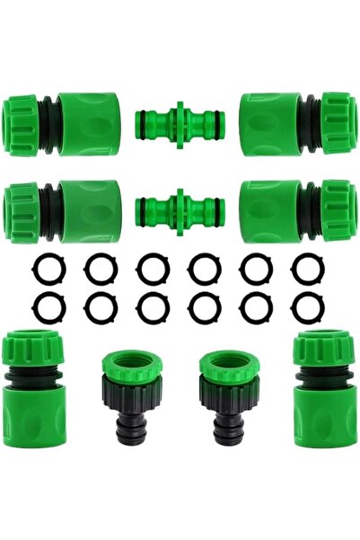 Arabest Garden watering hose, ABS quick connector 1/2" end double male hose c...