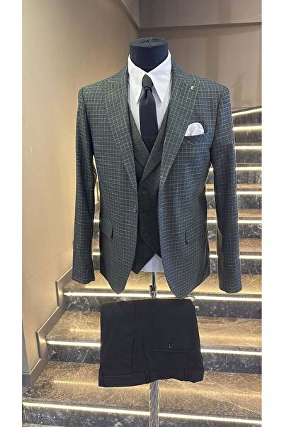 Fc Plus KOMBİNLİ YELEKLİ TAKIM ELBİSE