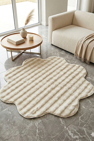 tropikal home Covor Bubble Papatya cu bază anti-alunecare, pufos, moale, deco...
