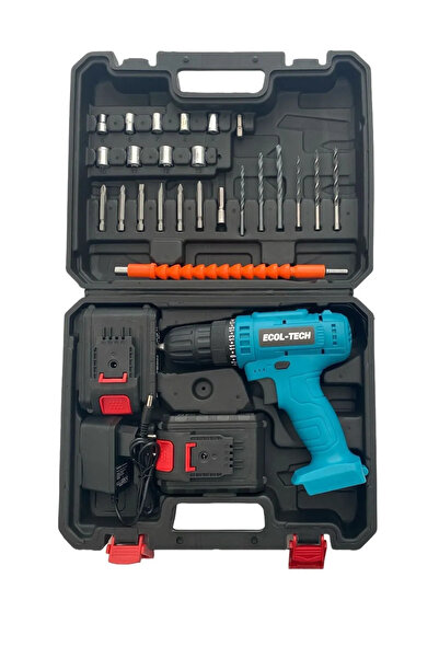 Empressco Ecol-Tech Akülü Şarjlı Vidalama Matkap 21V 3.0Ah