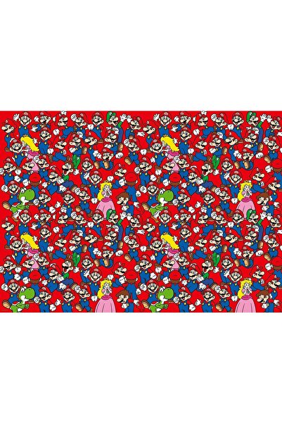 RAVENSBURGER Παζλ 1000 κομμάτια - Πρόκληση - Σούπερ Μάριο (Ravensburger-00504)