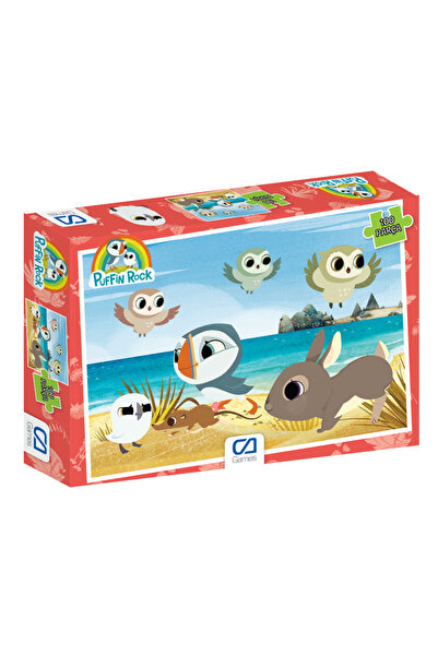 CA Games Puffin Rock - 100 Parça Puzzle