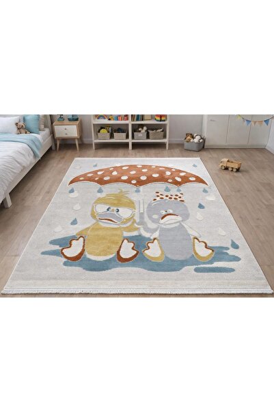 Acar Home Poli Çocuk Odası Halısı Dokuma Halı Yumuşak Dokulu