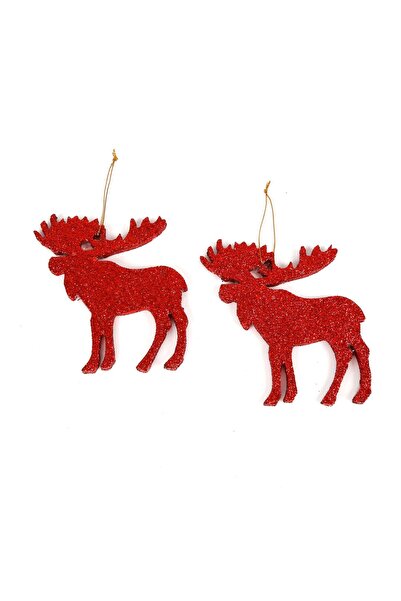 PartySupplies زينة عيد الميلاد من بارتي فيوجن على شكل غزال معلق