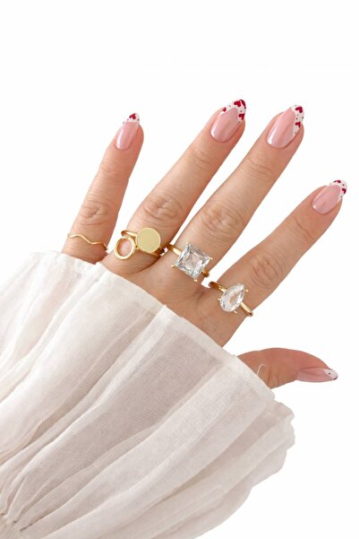 CHARMLUCKY مجموعة الخواتم