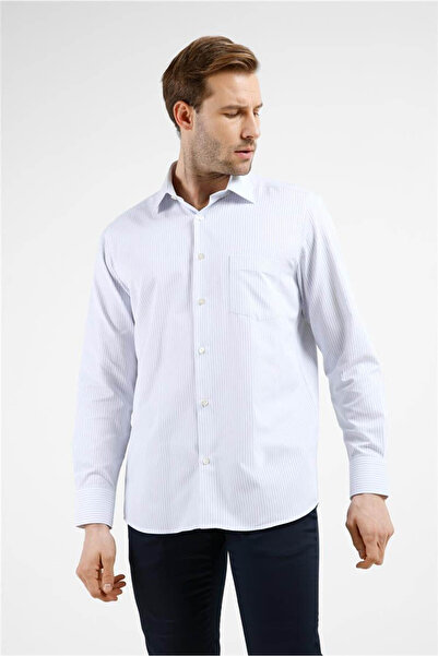 İmza Ανδρικό πουκάμισο Comfort Fit σε μπλε χρώμα 1004255275